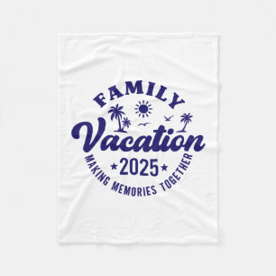 Cobertor De Velo Férias em Família 2025 Vibes de Reunião Familiar C