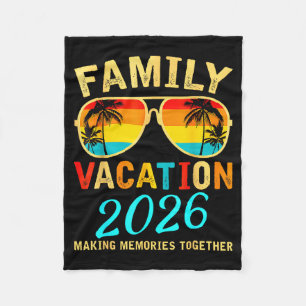 Cobertor De Velo Férias em Família 2026 Praia Correspondente Férias