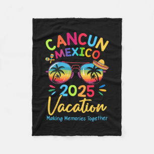 Cobertor De Velo Férias em Família Cancún México 2025 Criando Memór