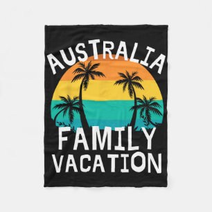 Cobertor De Velo Férias em Família na Austrália Viagem Divertida Ho