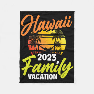 Cobertor De Velo Férias em Família no Havaí Surfando Surfista Havaí