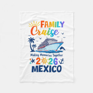 Cobertor De Velo Férias no México Cruzeiro Familiar 2026 Família Co