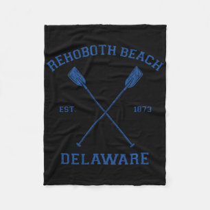 Cobertor De Velo Férias Vintage Rehoboth Beach Para Homens Mulheres