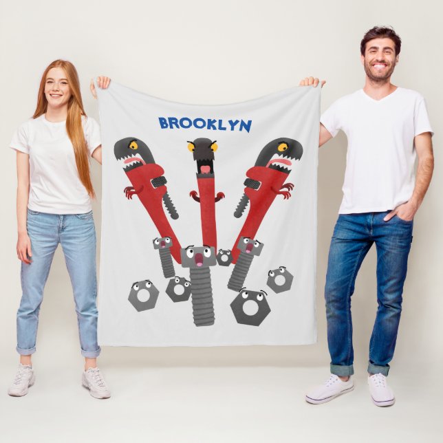 Cobertor De Velo Ferramentas engraçadas de monstro de wrench (In Situ)