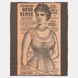 Cobertor De Velo Ferris Common Sense Corsets 1880s
