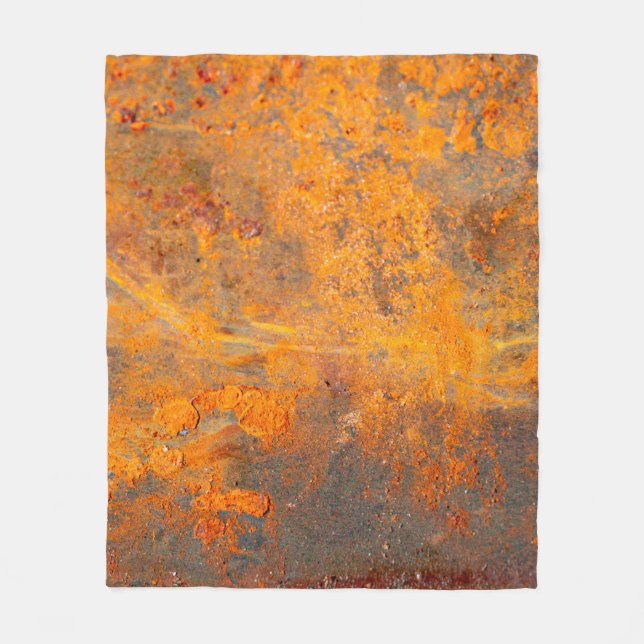 Cobertor De Velo ferrugem em ferro como fundo de fundo,abstrato,suj (Frente)
