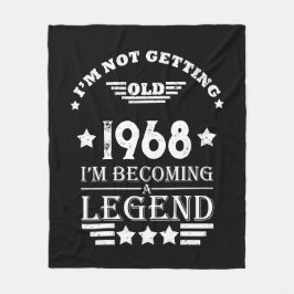 Cobertor De Velo Festa de aniversário de 55.a safra personalizada