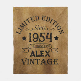 Cobertor De Velo Festa de aniversário de 70 de setenta dias persona