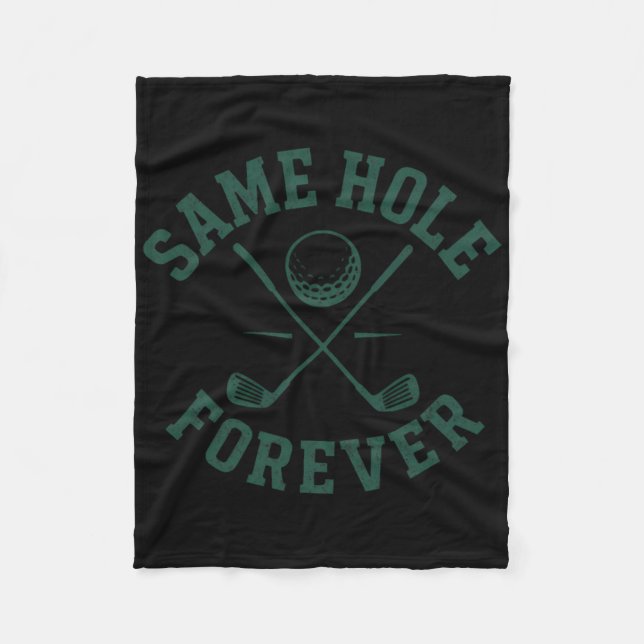 Cobertor De Velo Festa de Bachelor Engraçada O Mesmo Buraco Para Se (Frente)