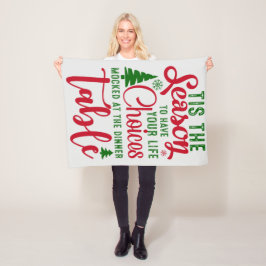 Cobertor De Velo Festa de design de Natal