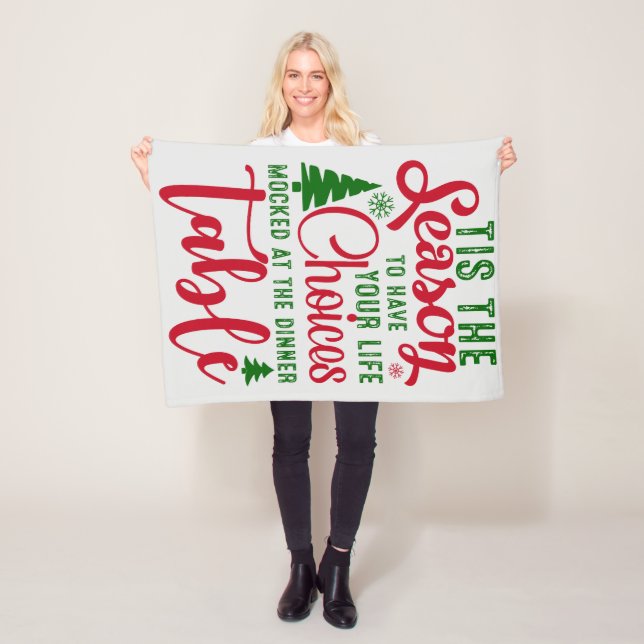 Cobertor De Velo Festa de design de Natal (In Situ)