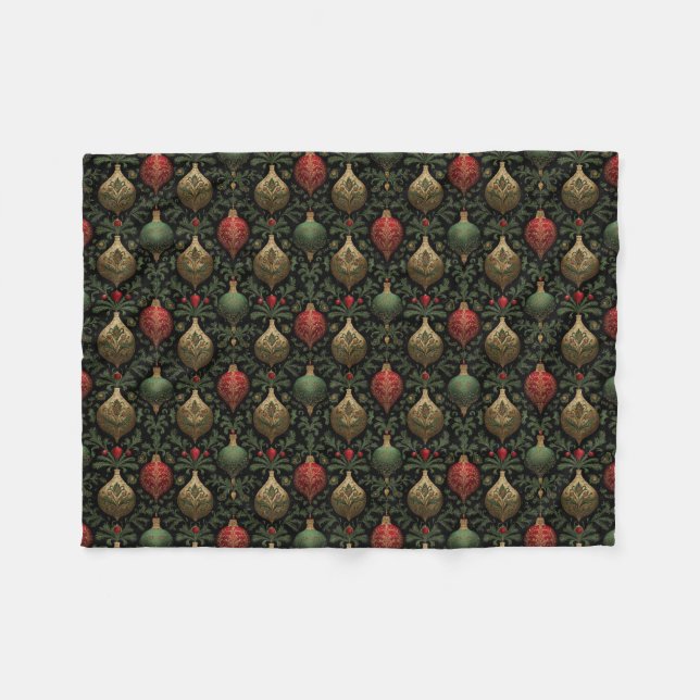 Cobertor De Velo Festive Damask  (Frente (Horizontal))