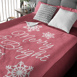 Cobertor De Velo Festivo Elegante Seasons Saudações A Vermelho Clar