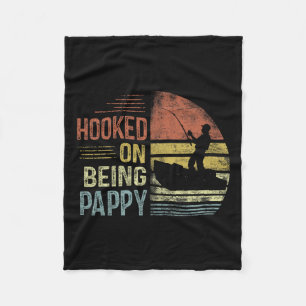 Cobertor De Velo Ficando viciado em pappy pescando presentes Pappy