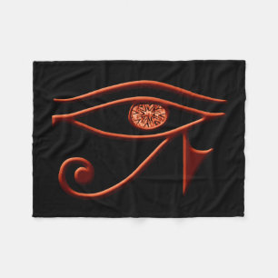 Cobertor De Velo Fiery Eye Fleece Blanket