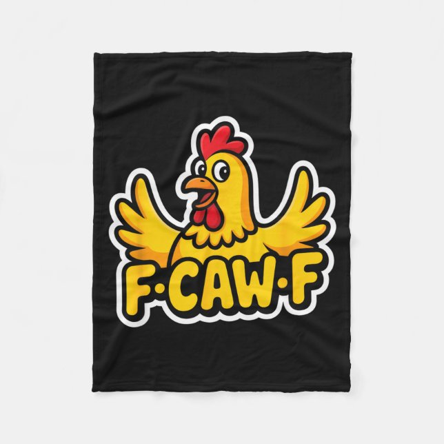 Cobertor De Velo Fife Life Funny Sarcastic Chicken Fcawf  (Frente)