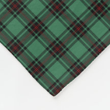 Fife Scotland District Tartan Fleece Blanket