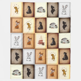 Cobertor De Velo figdewdrop Quilt It Relax Everybody Fleece Blanket