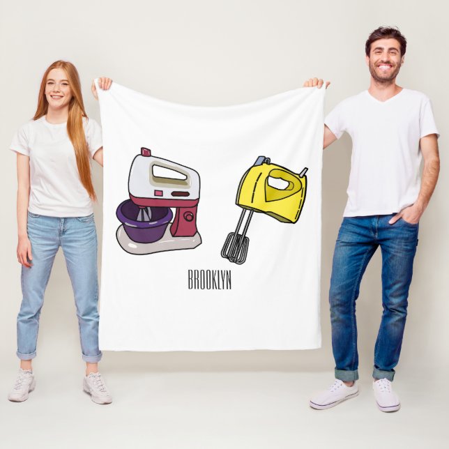 Cobertor De Velo Figura de desenho animado do Mixer (In Situ)