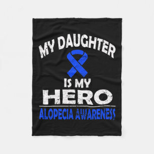 Cobertor De Velo Filha É Minha Consciência Hero Alopecia