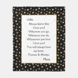 Cobertor De Velo Filha, Eu Te Amo