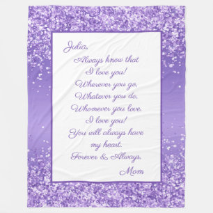 Cobertor De Velo Filha, Eu Te Amo