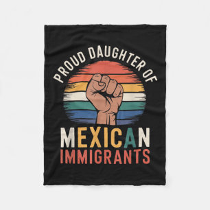 Cobertor De Velo Filha Orgulhosa De Imigrantes Mexicanos _1