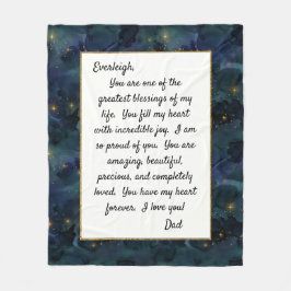 Cobertor De Velo Filha Orgulhosa de Você