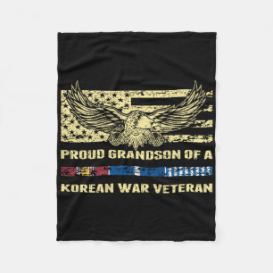 Cobertor De Velo Filho Orgulhoso De Um Ve Militar De Guerra Coreano
