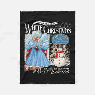 Cobertor De Velo Filme de Natal Branco das Irmãs 1954 Feriado de Pi