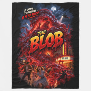 Cobertor De Velo Filme de Terror Clássico do Blob