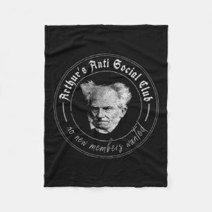 Cobertor De Velo Filosofia Schopenhauer Aphorisms Arthurs Anti Soc