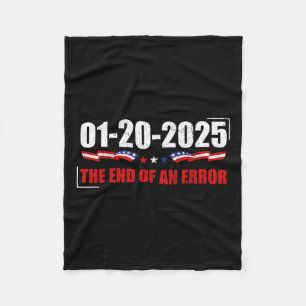 Cobertor De Velo Fim da Camisa do Erro 20 de Janeiro de 2025 Posse