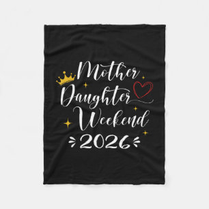 Cobertor De Velo Fim de semana mãe e filha 2026 viagem de meninas c