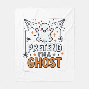 Cobertor De Velo Fingir Que Sou um Fantasma Halloween Fofo