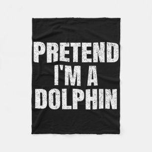 Cobertor De Velo Fingir que sou um Grupo da Família Dolphin Easy Ha
