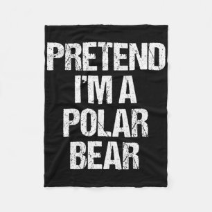 Cobertor De Velo Fingir que sou um Urso Polar Fodendo Engraçado, pr