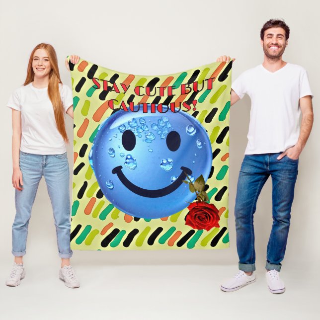 Cobertor De Velo FIQUE BONITA, MAS CAUTELOSA, Blanket! (In Situ)