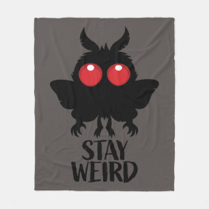 Cobertor De Velo Fique Estranho Criptozoologia Cute Mothman