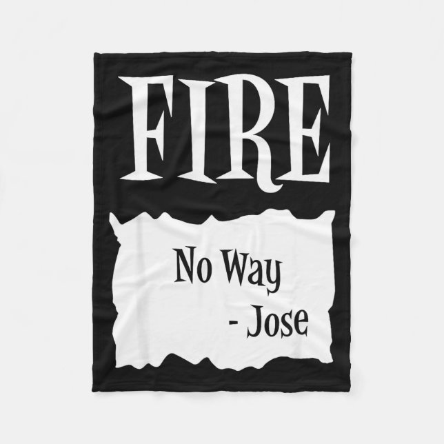 Cobertor De Velo Fire - Hot Packet Halloween Taco Costume  (Frente)