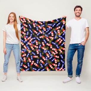 Cobertor De Velo Firecrackers em 4 de julho