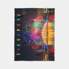 Cobertor De Velo Fireworks de Singapura