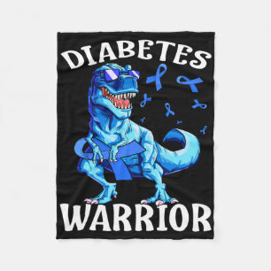 Cobertor De Velo Fita Azul do Dinossauro Fita T1d Tipo 1 Sensibiliz