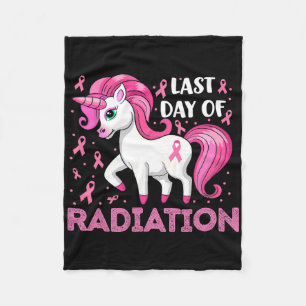 Cobertor De Velo Fita Cor-De-Rosa Unicorn Último Dia De Radiação Ca