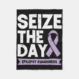 Cobertor De Velo Fita engraçada de conscientização sobre epilepsia,