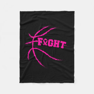 Cobertor De Velo Fita Rosa, Jogador de Basquete de Luta contra o Ca