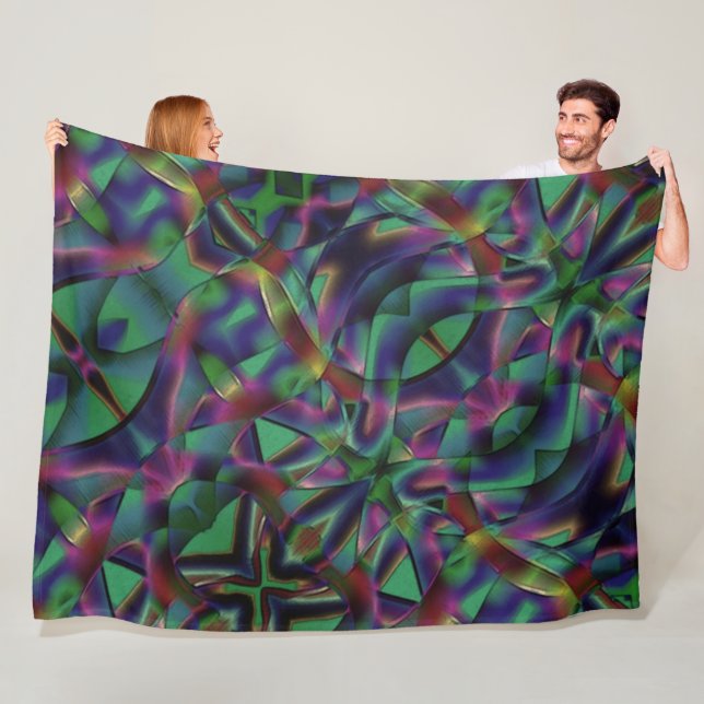 Cobertor De Velo Fitas intertecidas de cor escurecida (In Situ)