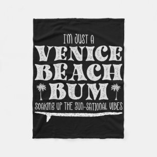 Cobertor De Velo Fixe Eu Sou Só Um Malandro da Praia de Venice, Vib