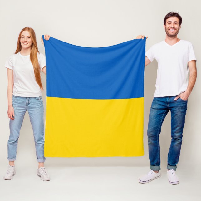 Cobertor De Velo Flag of Ukraine (In Situ)