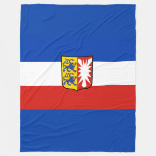 Cobertor De Velo Flag Schleswig-Holstein Fleece Blanket